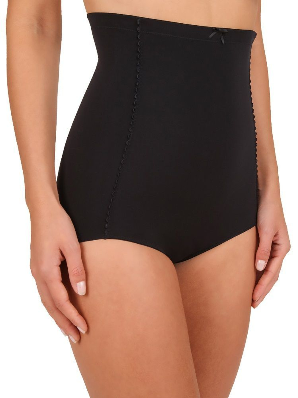 Моделирующие трусики с завышенной линией талии (Размер: 46) (Цвет: молочный)