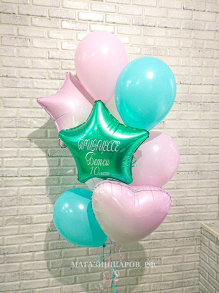 Набор шаров "Бирюзовая глазурь"