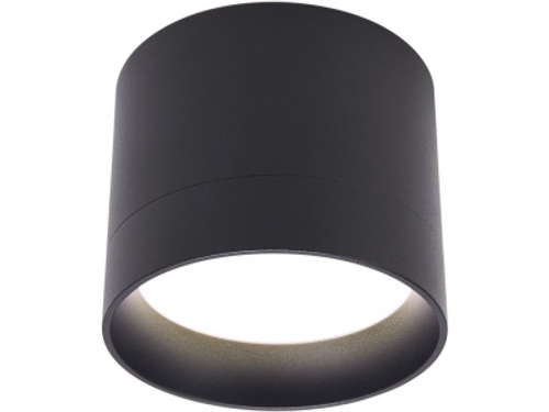 Светильник Feron HL353 12W 220V GX53 черный потолочный накладной