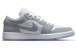 Кроссовки Air Jordan 1 Low "Wolf Grey" (Женская размерная сетка)