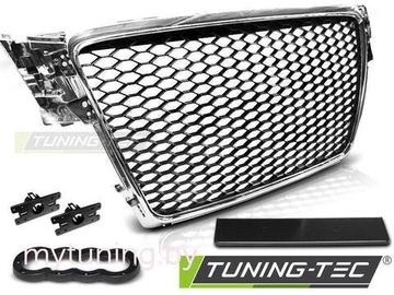 Решетка радиатора CHROME RS-STYLE для Audi A4 B8