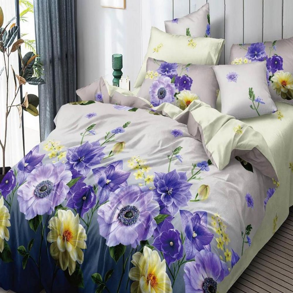 Комплект постельного белья "П37. F-79004", поплин, 100% хлопок, Россия. Комплект постельного белья "П37. F-79004", поплин, 100% хлопок, Россия.