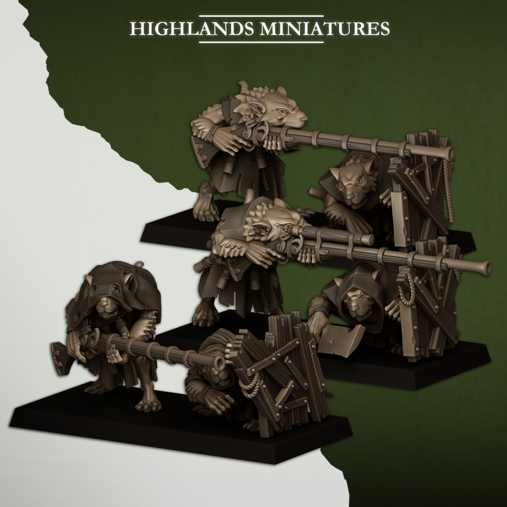 Миниатюра Skaven Vermin Shooters