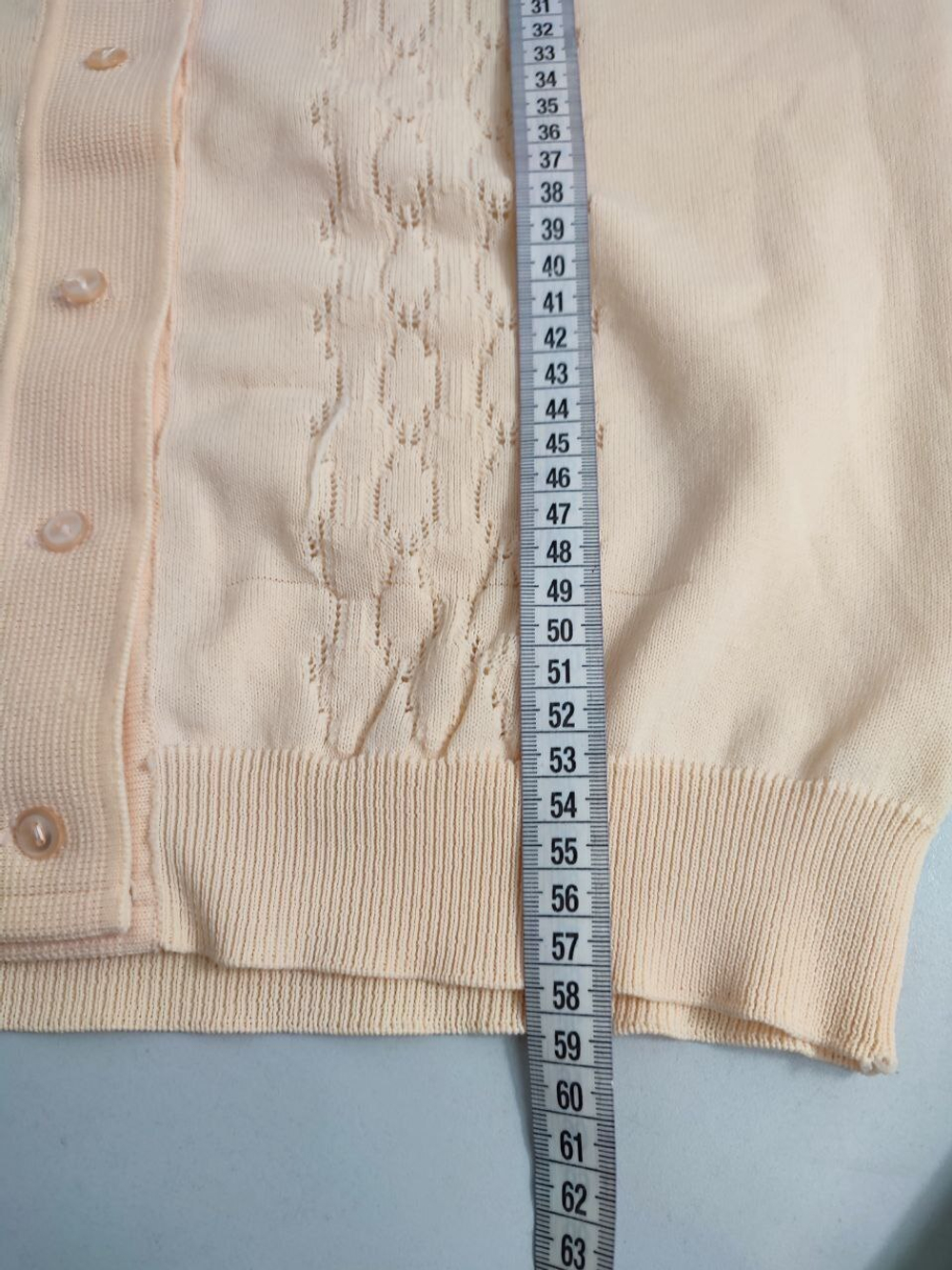 Кардиган на пуговицах 50 размер