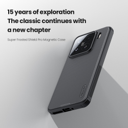 Чехол от Nillkin c поддержкой MagSafe для Xiaomi 15, серия Super Frosted Shield Pro Magnetic Case
