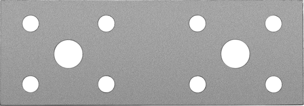 ЗУБР КП-2.5, 100 x 35 x 2.5 мм, цинк, крепежная пластина (31023-100)