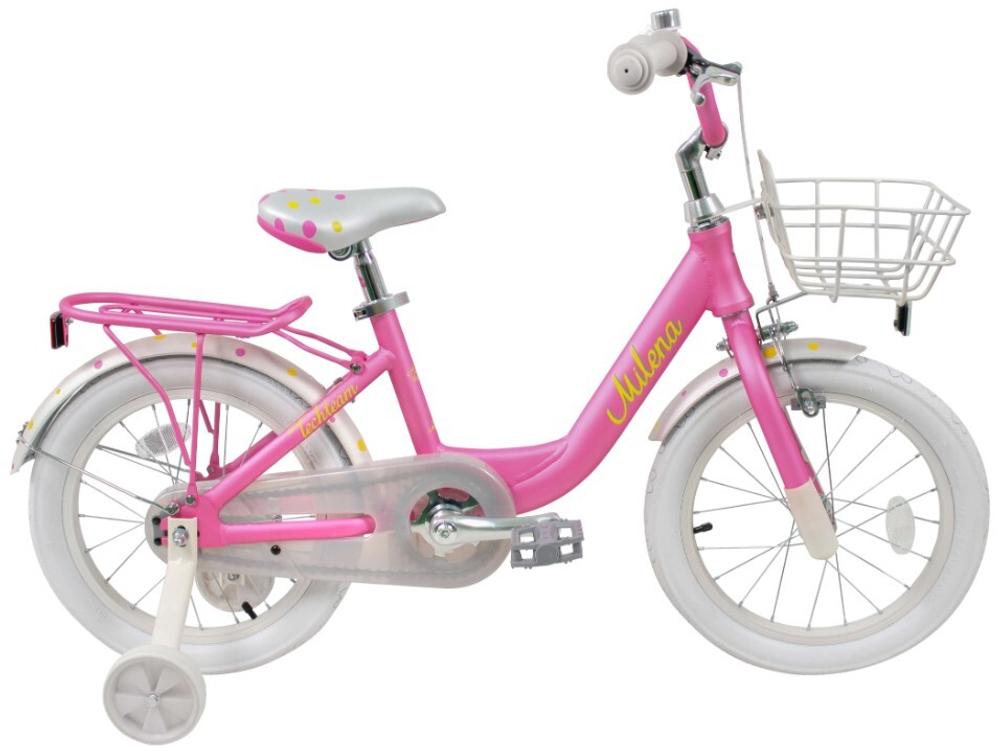 Велосипед TechTeam Milena 16" розовый  (алюмин)