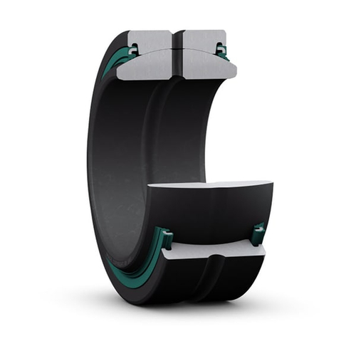 Радиальный сферический подшипник скольжения, требует техобслуживания, с уплотнениями, метрические размеры GE 60 ES-2LS