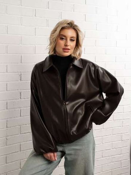 Куртка Поверь в мечту (коричневая) Б15155-7М LT Collection