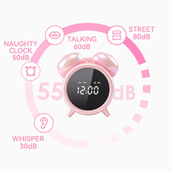 BeYourLover Naughty Clock - Умный стимулятор-будильник с вакуумной стимуляцией и вибрацией
