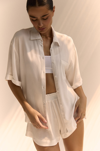 Рубашка с коротким рукавом MYKONOS Белый