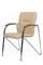 Стул Самба с деревянными подлокотниками SMB-02H Хром гальв. Бежевый
