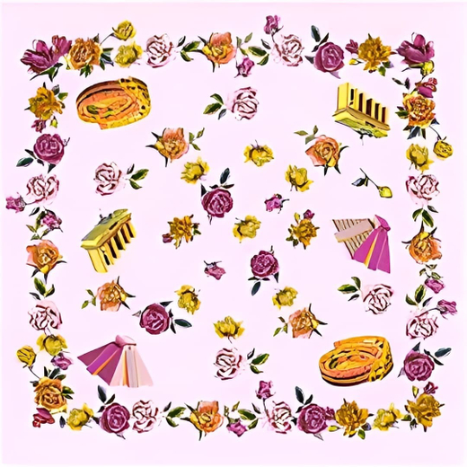 Платок 115x115 см AV-BSD2111160163