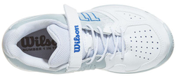 детские Кроссовки теннисные Wilson Kaos KID - white/pearl blue/dazzling blue