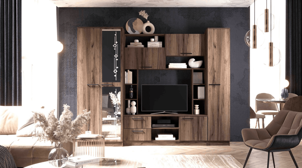 Гостиная Аврора дуб самдал