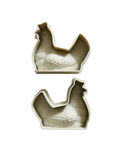 Zara Home кулинарная форма из силикона, цвет серый, 13 см