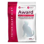 Сухой диетический корм для взрослых кошек AWARD VETERINARY DIET GASTROINTESTINAL при заболеваниях желудочно-кишечного тракта 0,4кг