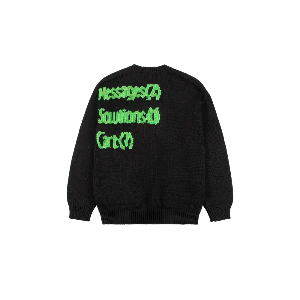 'SILK' sweater