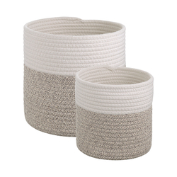 Кашпо Bergenson Bjorn Nygard 20х19см светло-бежевое