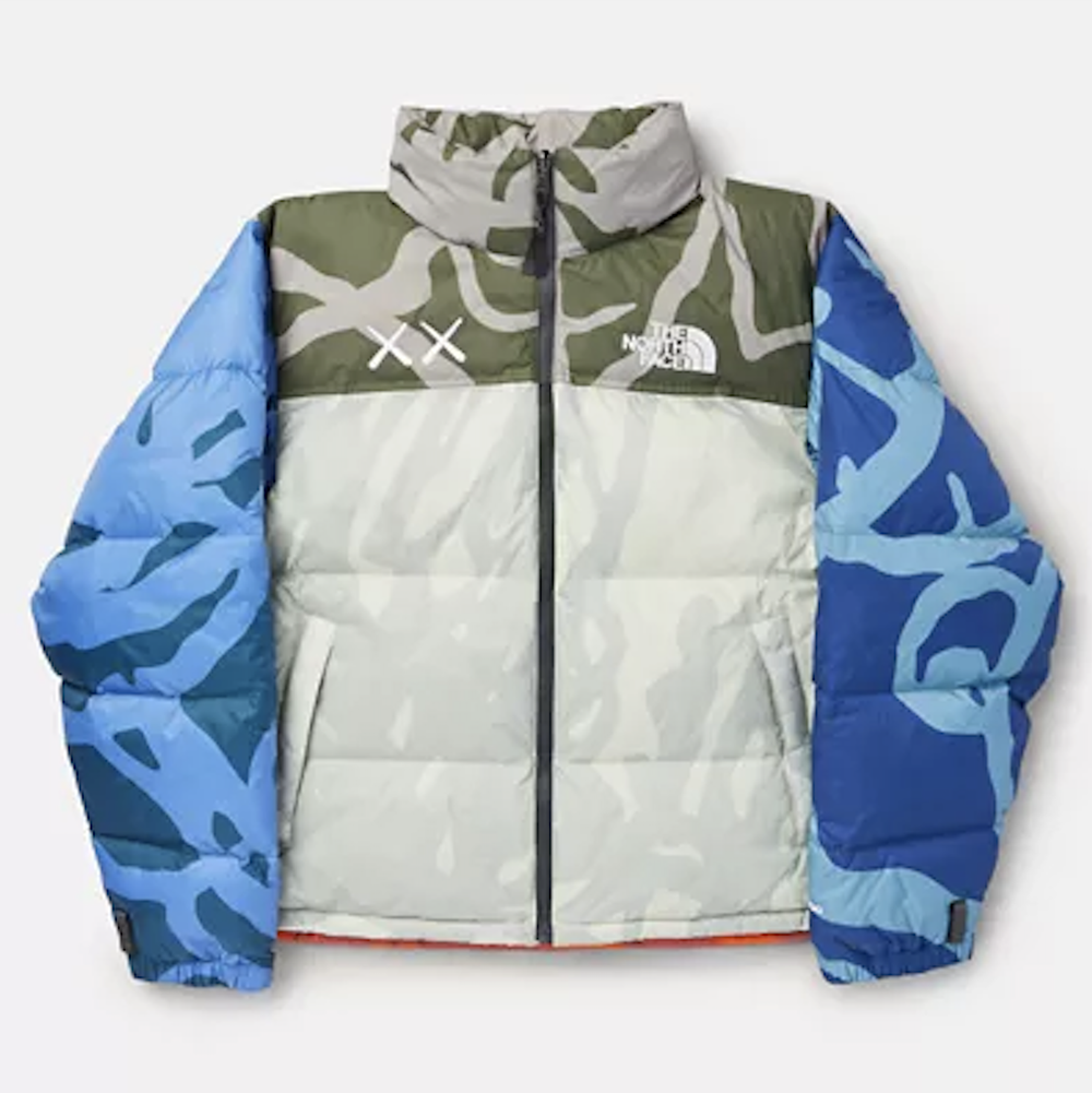 Куртка TNF 700 XX Kaws • Серо-синий