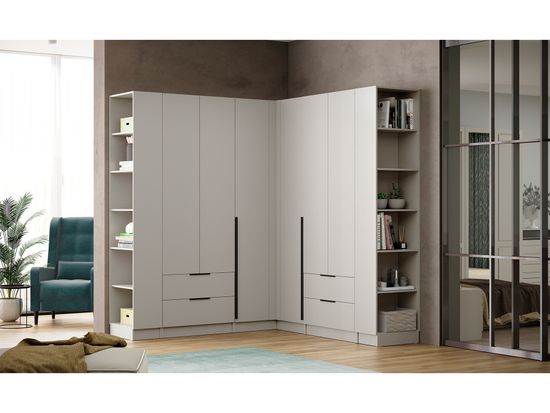 Шкаф МАДРИД 3-х дв 1200 с зеркалом