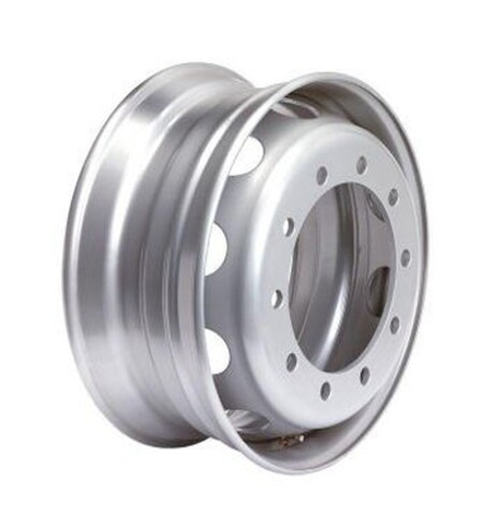 Автодиск STEGER 9.00x22.5/10x335 ET175 D281 (STG4419) (18.8мм/4800кг) HUMP САМОСВАЛ (НАРУЖНЫЙ ВЕНТИЛЬ) СЕРЕБРО