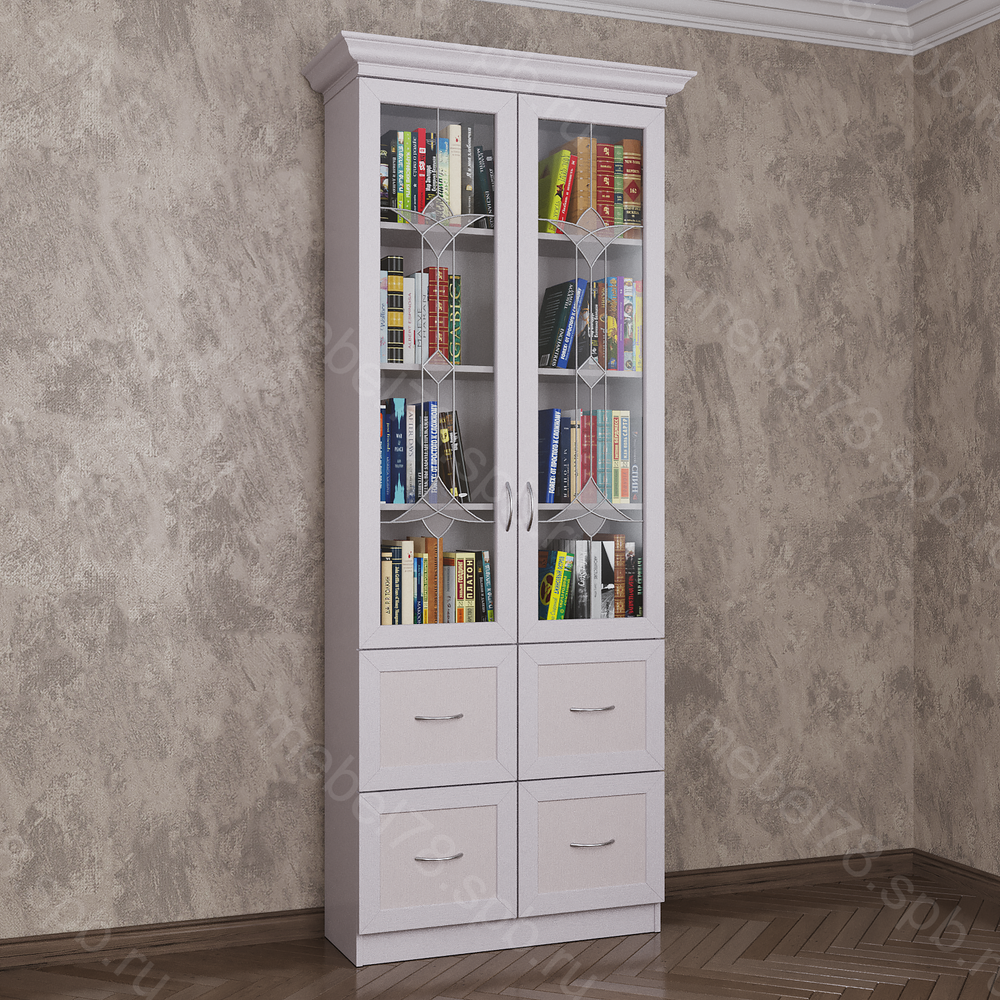 Шкаф книжный 2/4