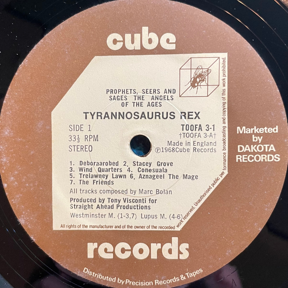 Tyrannosaurus Rex ‎– Prophets, Seers & Sages, The Angels Of The Ages / My People Were Fair And Had Sky In Their Hair... But Now They're Content To Wear Stars On Their Brows 2LP (Англия)
