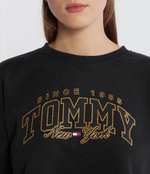 Худи LUXE VARSITY CREW Tommy Jeans - черный(DW0DW16411)