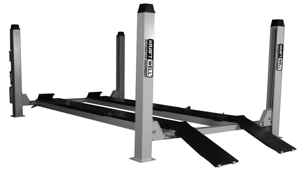 KraftWell KRW450AT Подъемник г/п 4,5 т. платформы 5700 мм для сход-развала