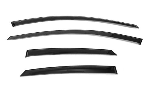 Дефлекторы боковых окон Cobra Tuning на Ford Mondeo 5 седан 2014 арт.F34614