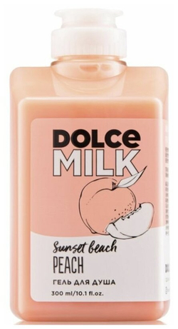 DOLCE MILK Гель для душа «Персик на пляже»