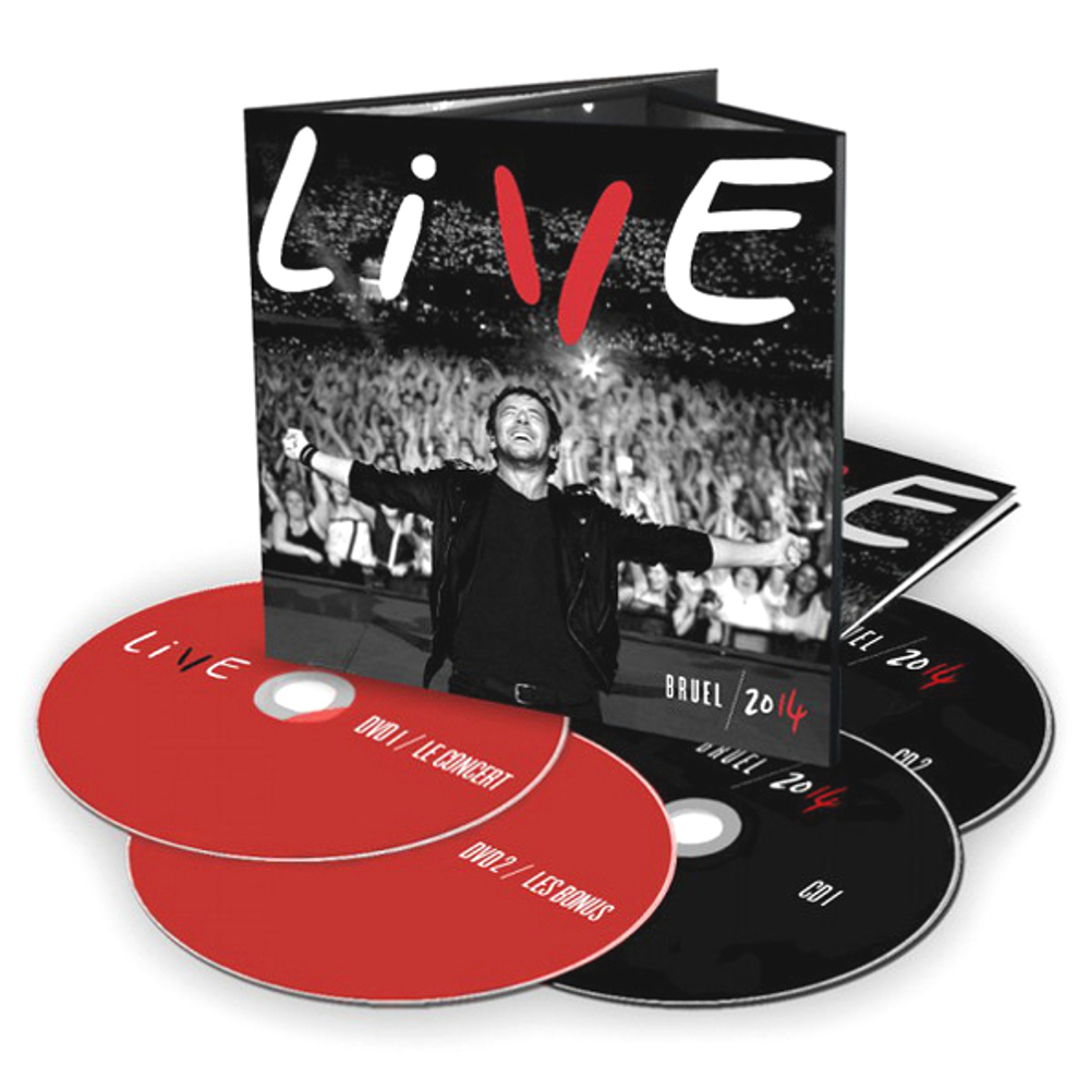 Patrick Bruel / Live 2014 (2CD+2DVD)