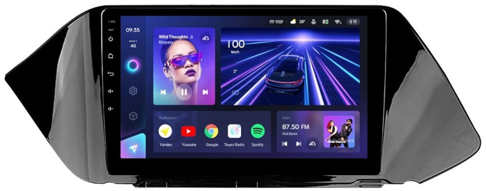 Магнитола для Hyundai Sonata 2020+ - Teyes CC3 Android 10, ТОП процессор, 4/32 Гб, CarPlay, SIM-слот