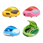 Точилка Basir, одинарная, с контейнером, серия "Машина", фигурный корпус, 6*5*3 см