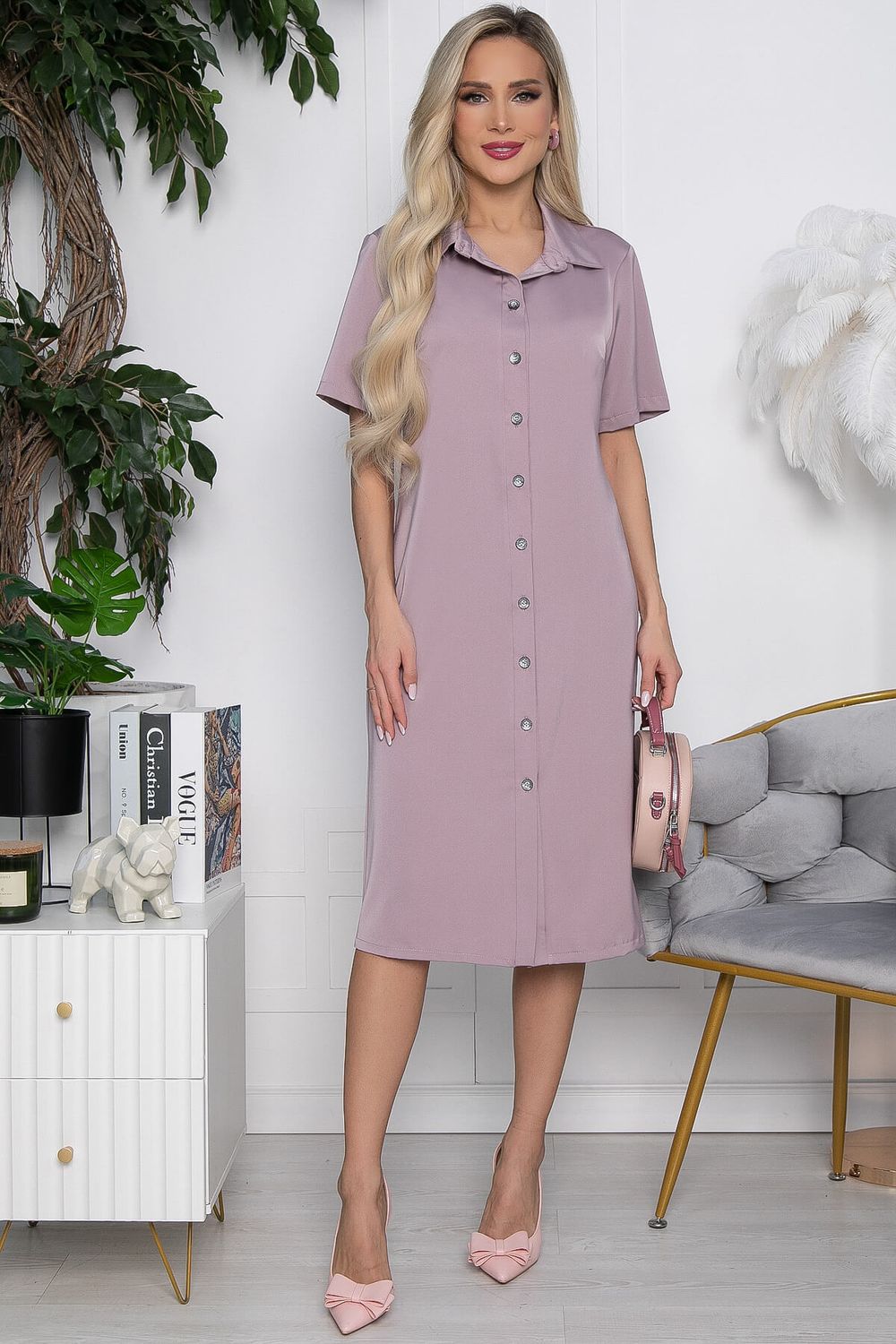 Платье Елизавета (капучино) П10433 LT Collection