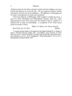 History of Philosophy: From Thales to the Present Time. Volume 1. History of the Ancient and Medieval Philosophy | Noah Porter; Friedrich Ueberweg