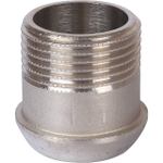 Разъемное соединение (американка) угловое STOUT - 1" (ВР/НР, никелированное, металл по металлу)