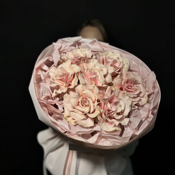 Монобукет из французских роз