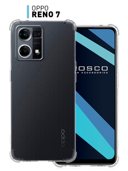 Чехол ROSCO для Oppo Reno7 (арт. OPPO-R7-HARD-TPU-TRANSPARENT )