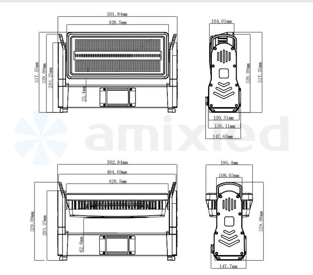 Световой прибор Amixled IP Strobe 1000 LITE