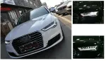LED фары для AUDI A6 C7 2015-2017 Ауди замена ксеноновых фар