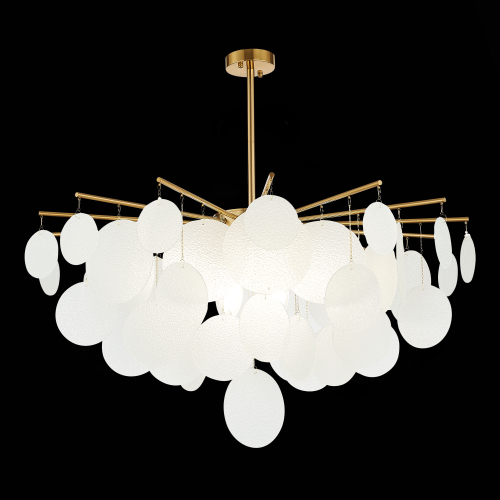 SL1231.302.08 Люстра потолочная ST-Luce Латунь/Белый E14 8*60W