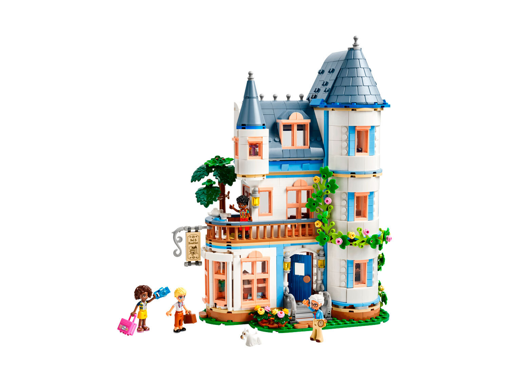 LEGO Friends 42638 «Отель типа: Постель и завтрак» — уютная история Хартлейк-Сити