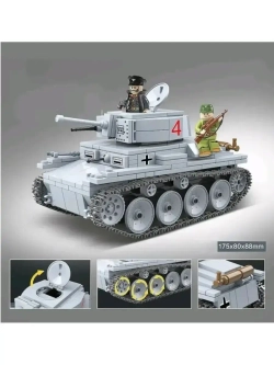 Конструктор Легкий немецкий танк LT-38 535 деталей 100082