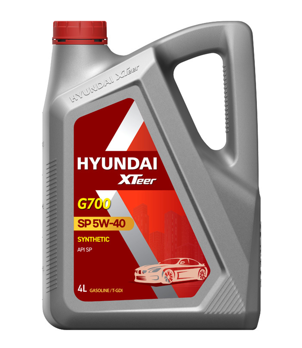 Масло HYUNDAI XTeer G700 5W40 SP (4л) синтетика