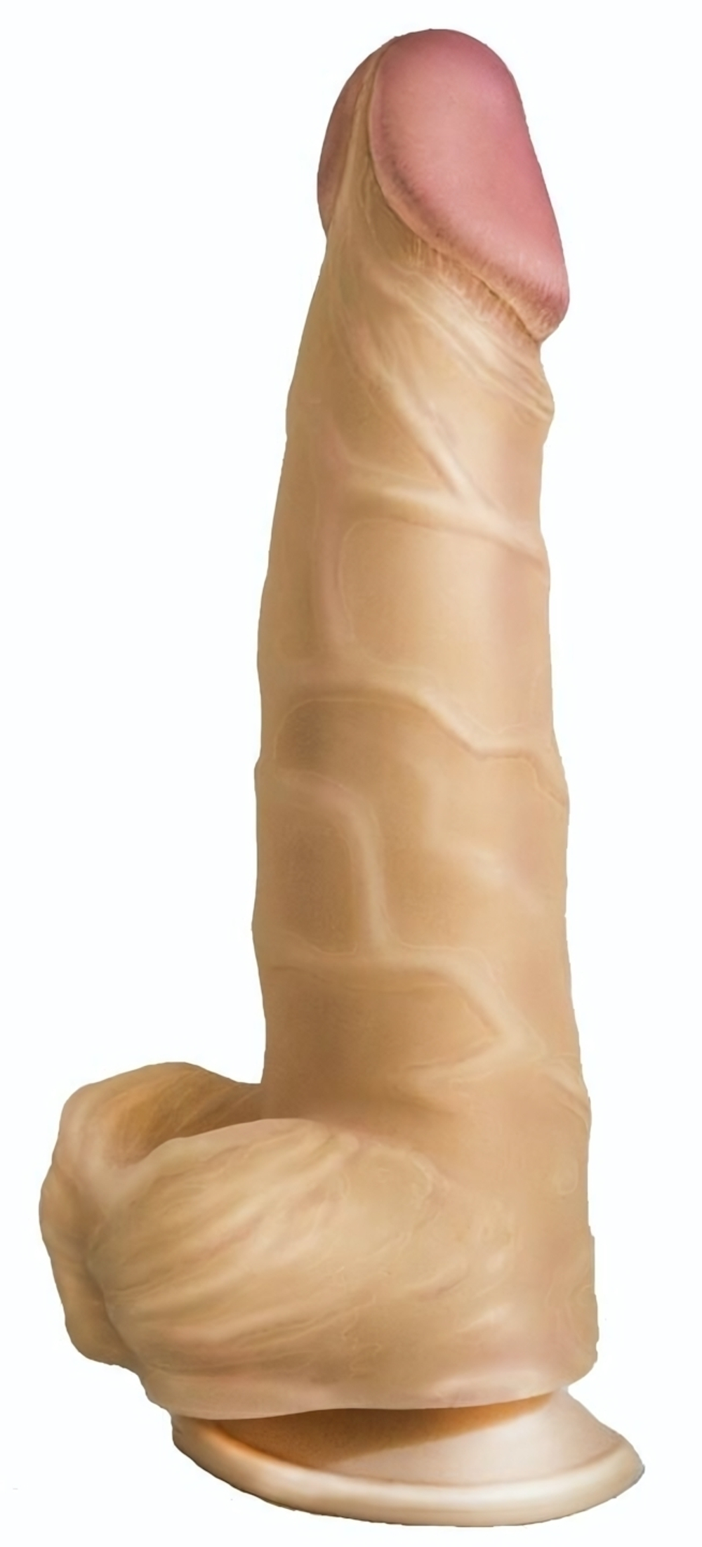 Телесный фаллоимитатор HUMAN COPY 7,8 - 19 см. (Цвет: телесный)