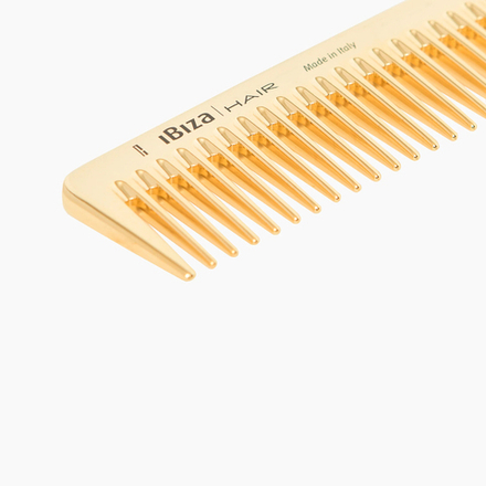 Ibizahair Расческа стилиста карбоновая золотистая  Stylist Gold Comb Италия ОРИГИНАЛ