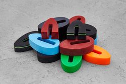 Больстер из G10-extra 10мм, 33x22мм, со спейсером 1,0мм