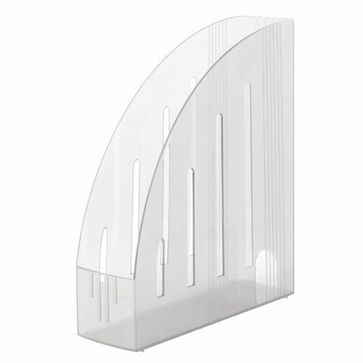 Лоток вертикальный 80мм BRAUBERG "Energy" 231555 прозрачный